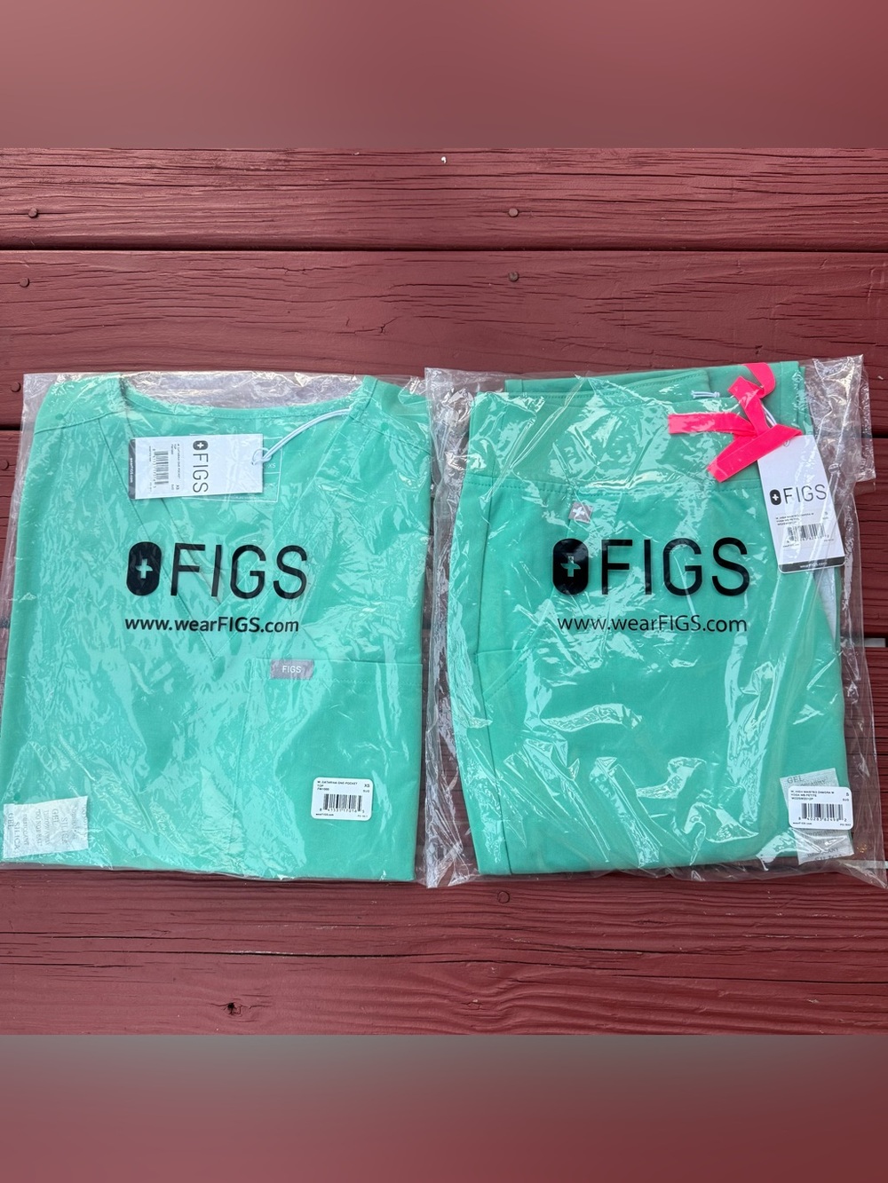 FIGS surgical green set